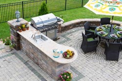 salt lake city UT outdoor bbq Granite kitchen Dallas FortWorth